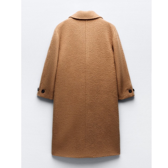 Caramel Boucle Coat - Picture 4 of 11